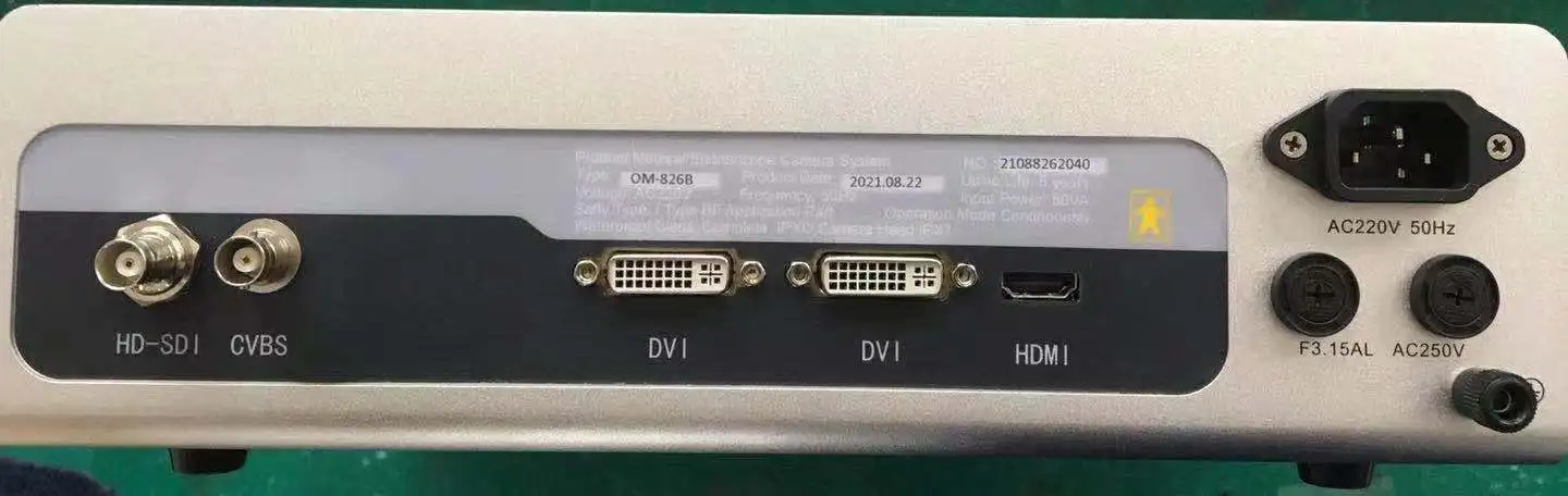 Ouman Endoscopy Camera System Tower Cold Led Light 100W Bulb LED Touch Screen