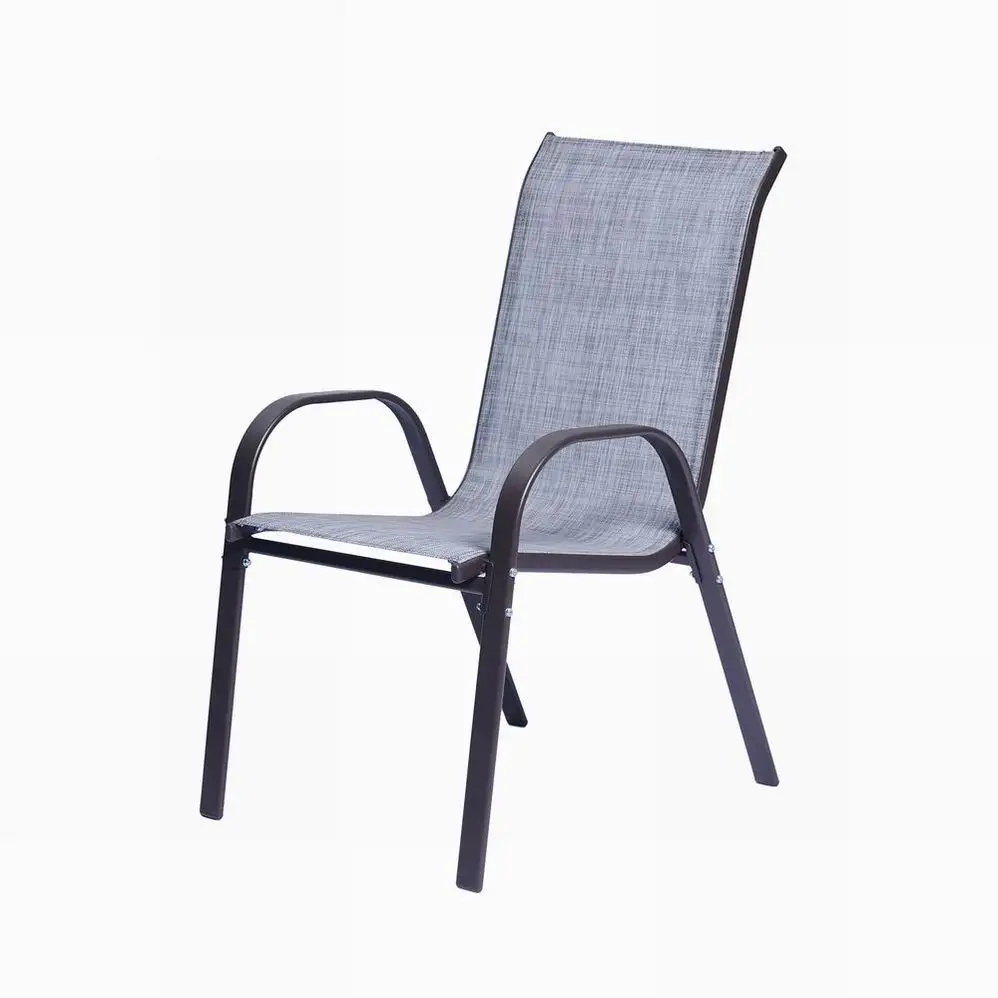 Whole Sale Armrests Aluminum Tent Swing Outdoor Garden Chair Indoor-outdoor Furniture Decorative Stack Garden Chair