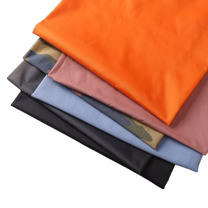 210T Polyester Taffeta Fabric With PVC Coated Fabric For Tent Umbrella Bag Lining