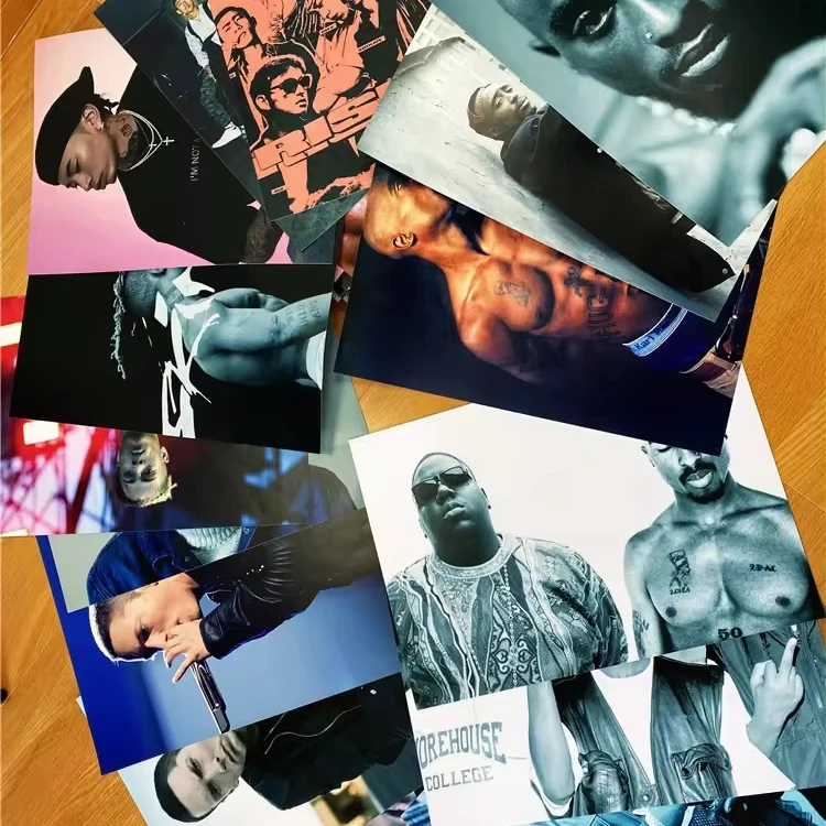 BIGIMAGE Custom High Quality A4 Vinyl Pvc Poster Printing Map Beauty Salon Promotional Exercise Blacklight Poster Printing