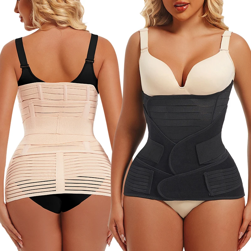 Postpartum Girdle Belly Bands Abdominal Shaper C-Section Body Recovery Belt Wrap Waist Trainer Shaper For Women