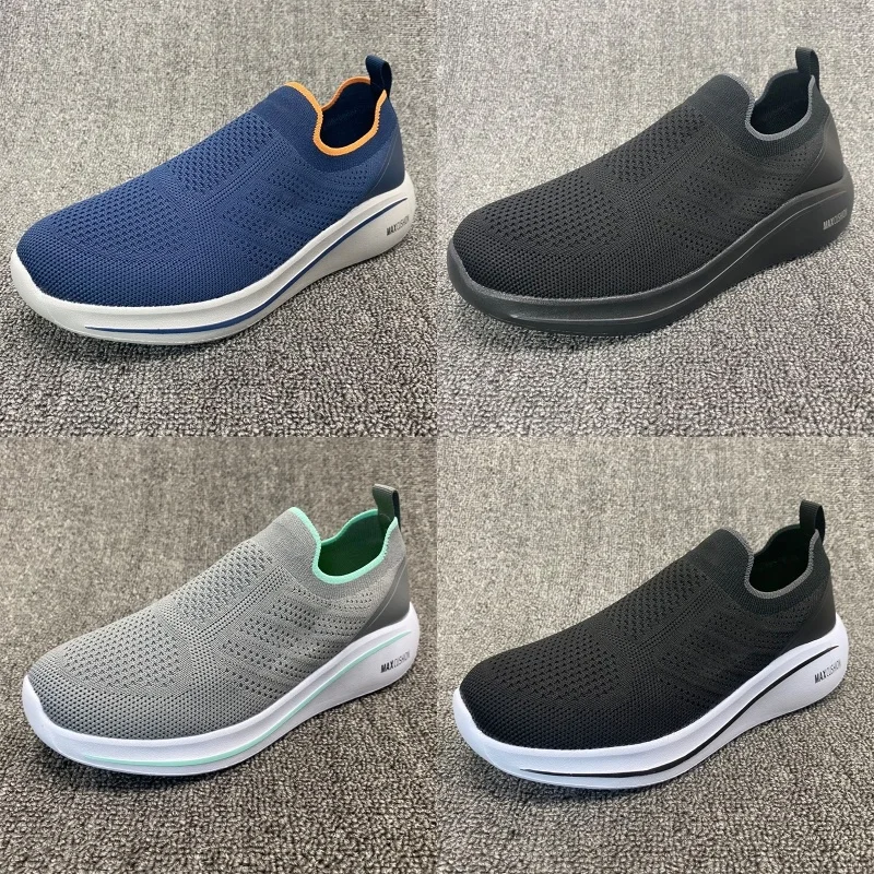 Mammon Stylish Breathable Casual Shoes Unisex Mesh Fly Knit Fashion Runner Sneakers Running Chaussure Homme Men Women