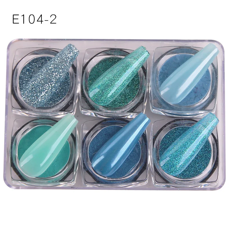 2024 Glow-in-the-dark color phosphor popular super bright nail powder