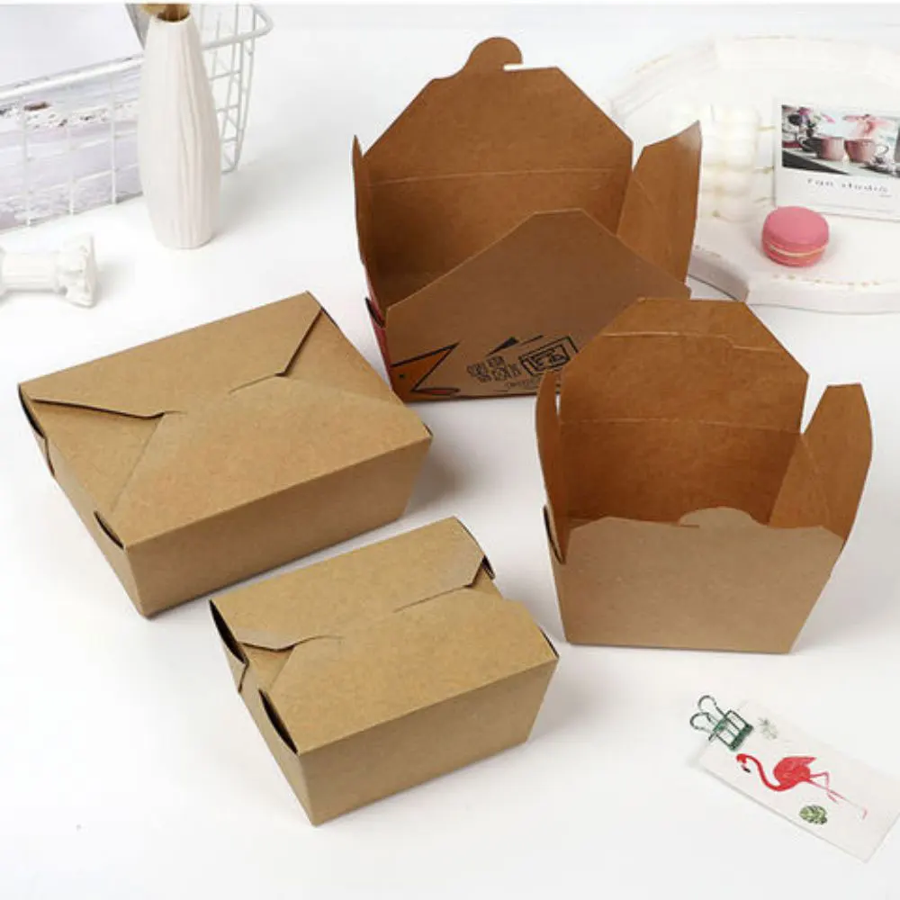 Disposable Foam Lunch Box Hamburg Alternatives Burger Packing Box For Food Burger Biodegradable Fast Food Takeout Container