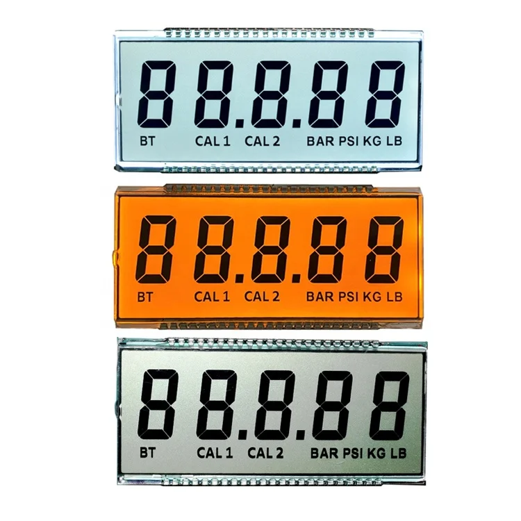 Factory Low Price Custom Lower Power LCD Display 14 Segment LCD Screen Display Module for Electronic Scale