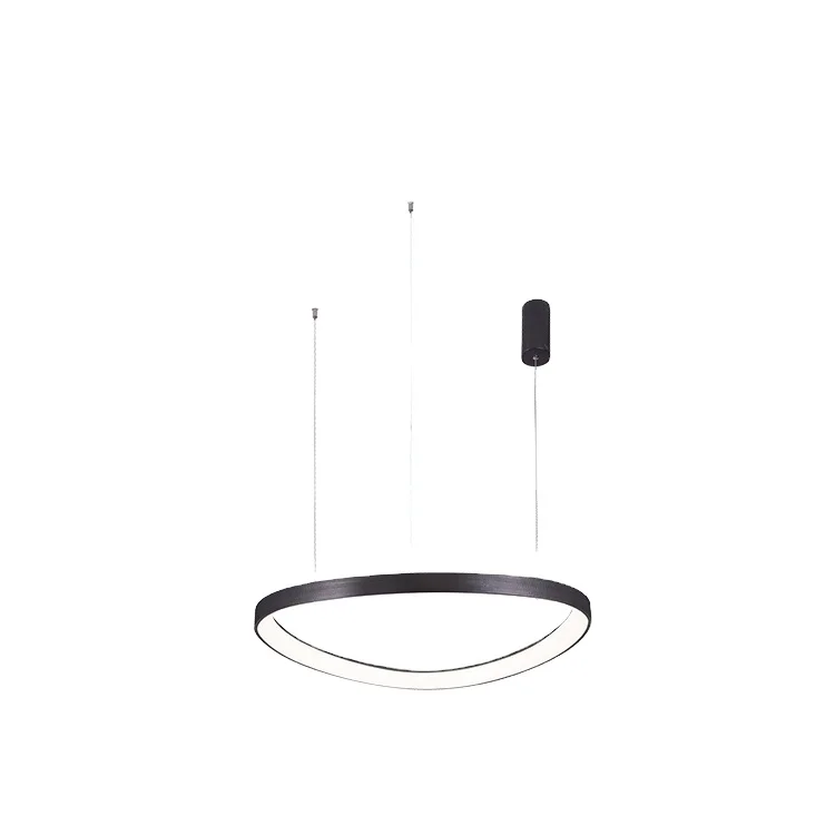 Drop led indoor metal acrylic interior lighting nordic luxury modern pendant light chandeliers