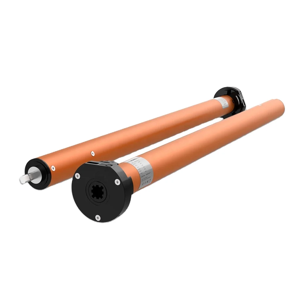 Built-in Lithium Battery 25mm Tuya Alexa Smart Electric Roller Shutter Motor with Stop