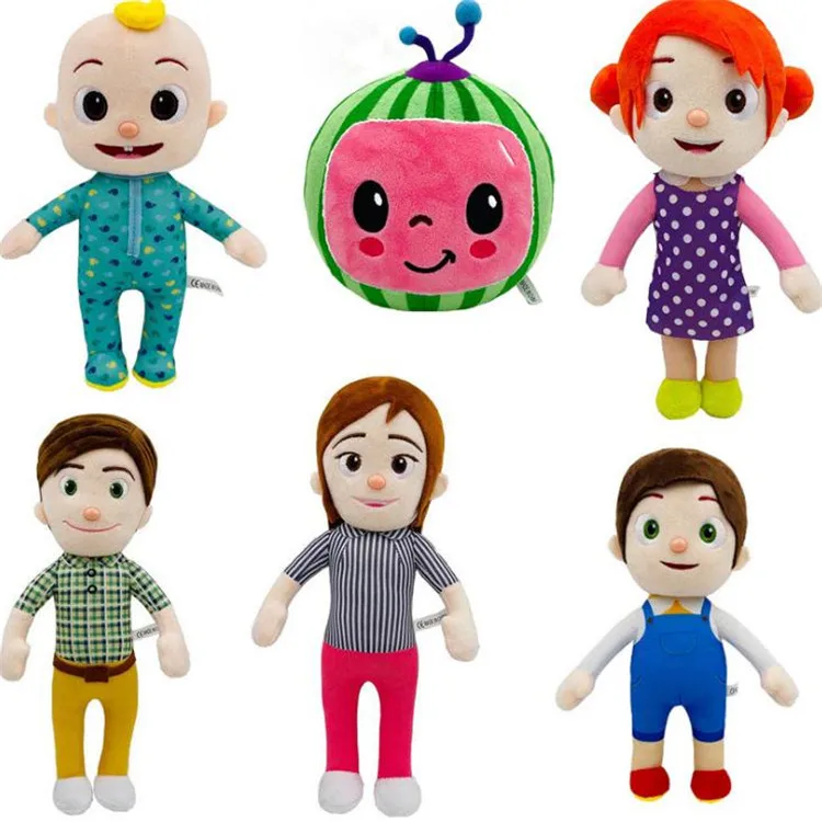 
Hot Cartoon TV Series Stuffed Doll Cocomelon Toys Hot Sale Cocomelon JJ Little Boy Plush Toys Children Toys 