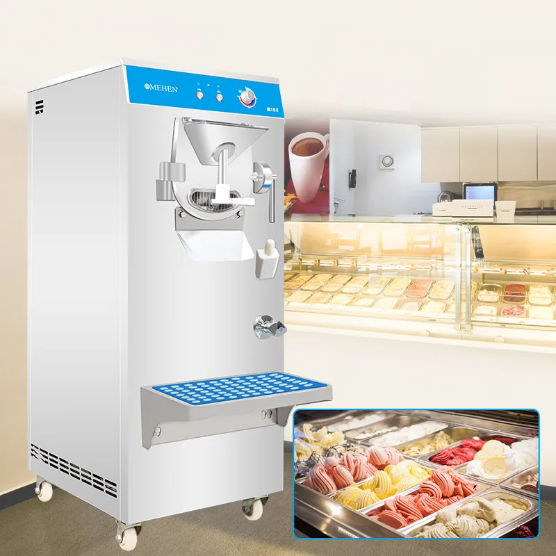 MEHEN M10E Automatic ice cream hard machine italian ice machine batch freezer gelato ice cream machine price