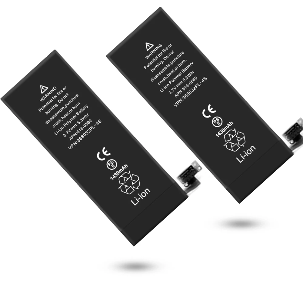 0 cycle original capacity 1430mah aa rechargeable battery for iphone 4s