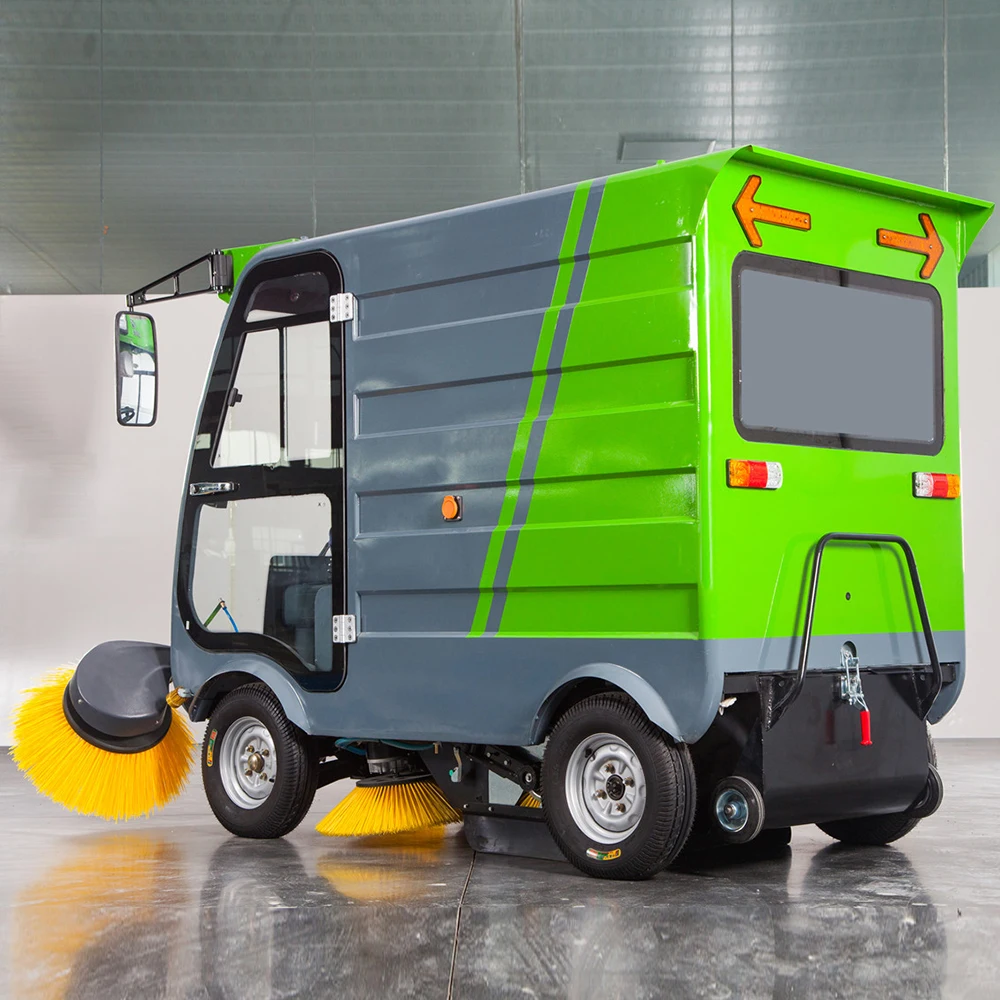 Factory Direct Sale Rotary Brush Automatic Magnetic Motor Street Sweeper