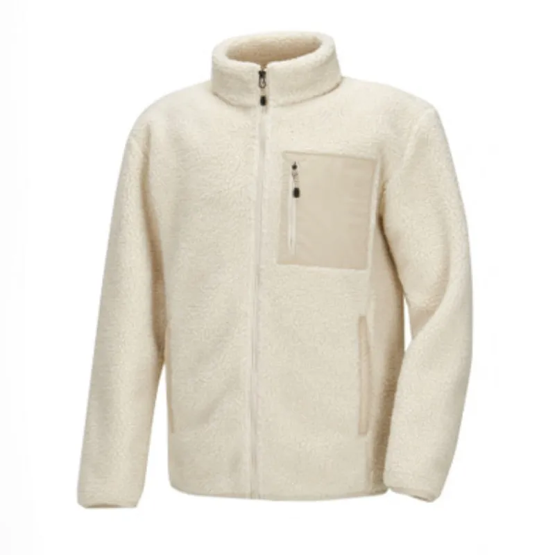 OEM ODM High Quality Zip Thick Thermal Microfleece Polar Sherpa Fleece Fabric Jacket Shearling Coat Manufacturer