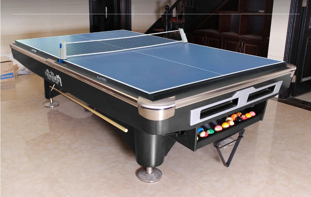 Factory supply modern top quality American nine balls solid wood frame mesa de billar for sale