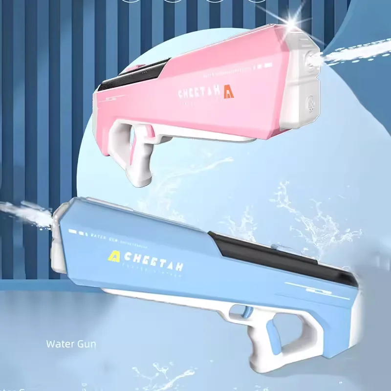 Summer Water Expeller Super Large Capacity Water Storage Device Automatic Electric water gun toy Kids outdoor toys