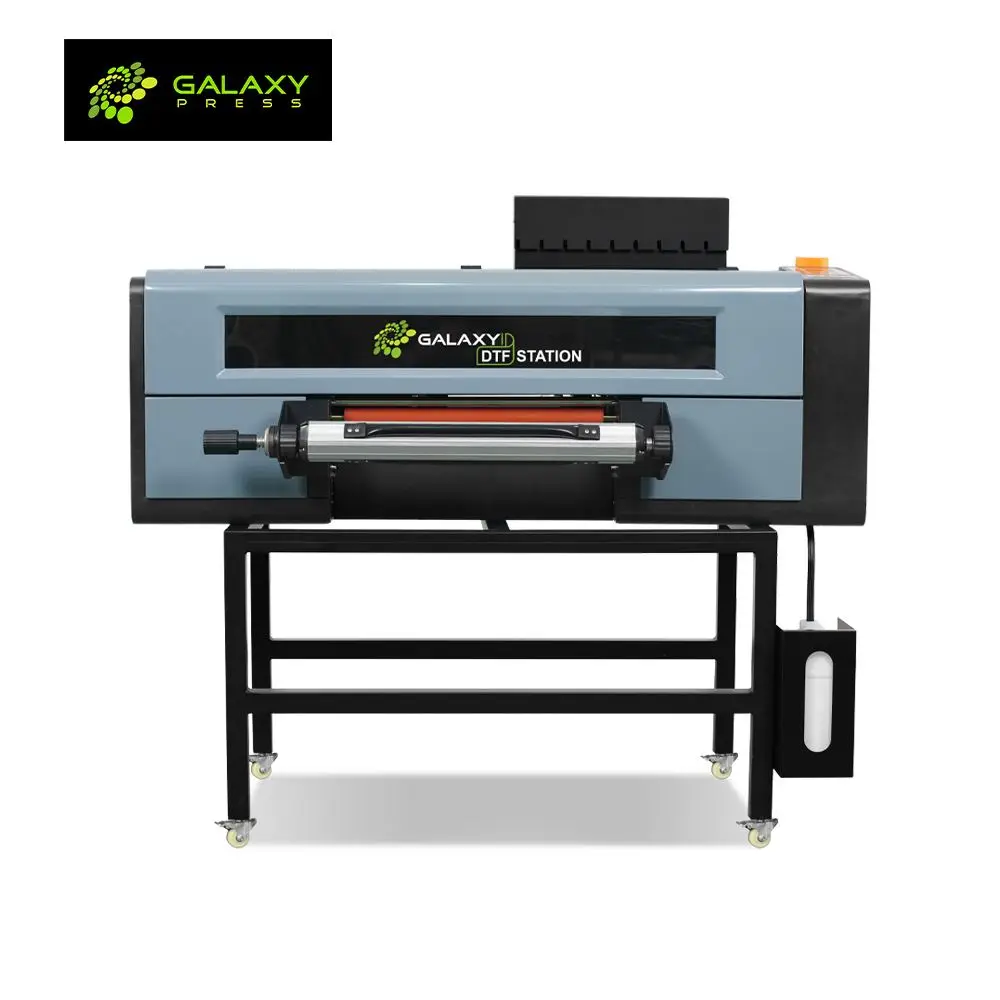 Factory wholesale automatic roll to roll AB film sticker adhesive 2 in 1 A2 UV dtf printer for mug bottle pen phone case