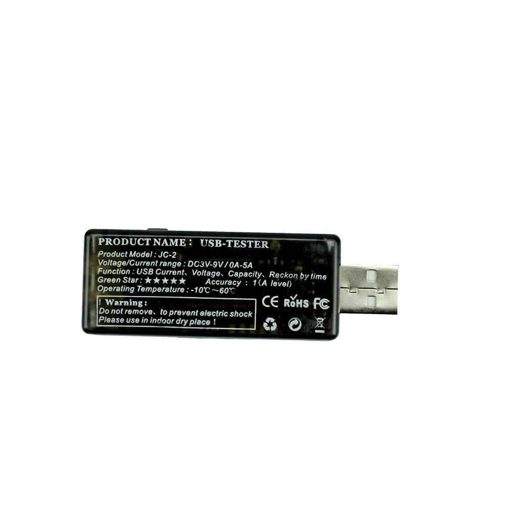  Электронный тестер 3 в 1 измеритель емкости и напряжения тока с USB-портом для мобильного внешнего