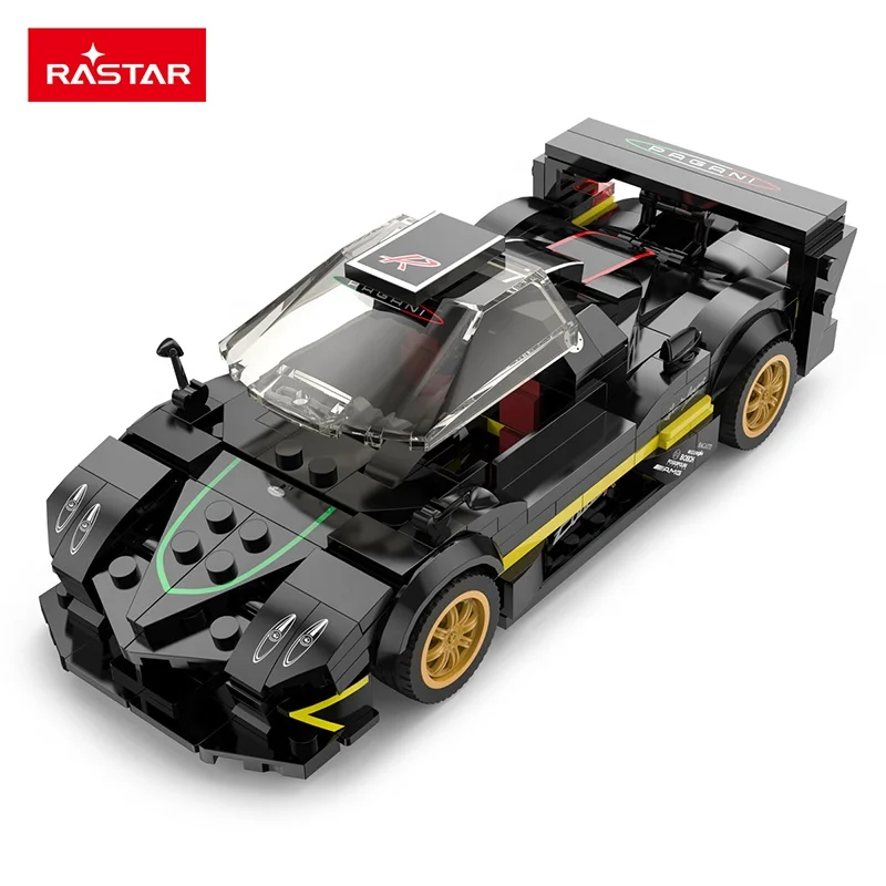 RASTAR 93900 1:28 Pagani Zonda R модель автомобиля кирпичи скорость супер гоночный автомобиль строительные блоки игрушки ABS пластиковый подарочный ящик