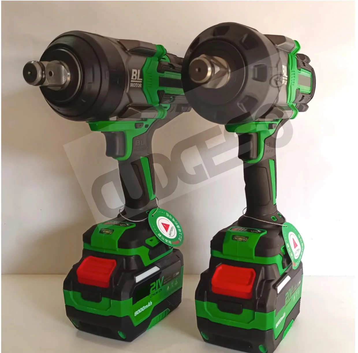 8000Ah Durable using Torque Controlled Electric Brushless Truck Impact Wrench 2100N.m