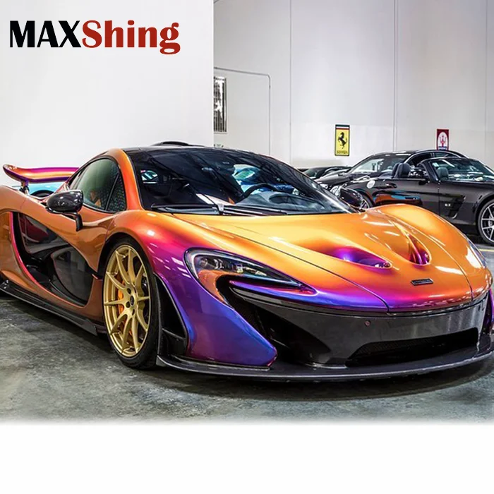 Перламутровые пигменты, Порошок Хамелеон, цветные дорожные краски для автомобильного покрытия