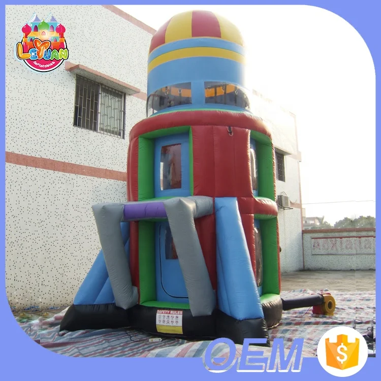 Inflatable Interactive Airborne Adventure Ride For Sale