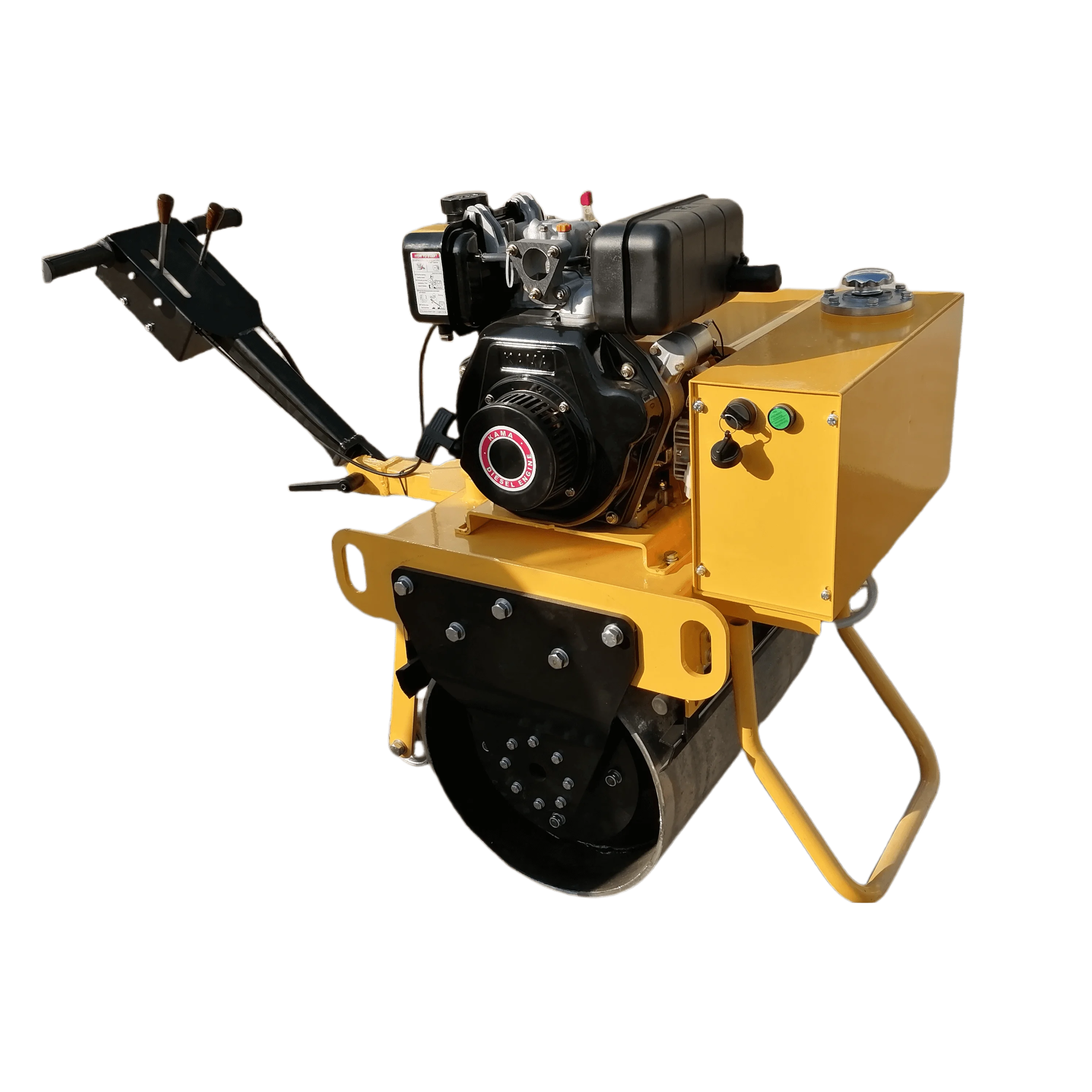 Portable 0.33 Ton 1Ton 1.5 Ton 2 Ton Ride On Tandem Small Compactor Two Wheel Vibrating Drum Road Roller