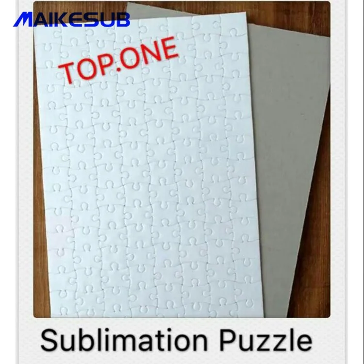 A4 205*297mm sublimation jigsaw paper puzzle for hot selling