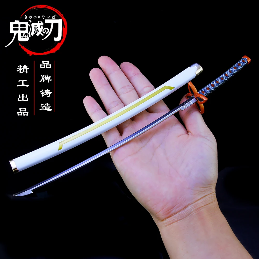 Factory Wholesale Amine Metal Demon Slayer Katana Sword Toy Weapon for