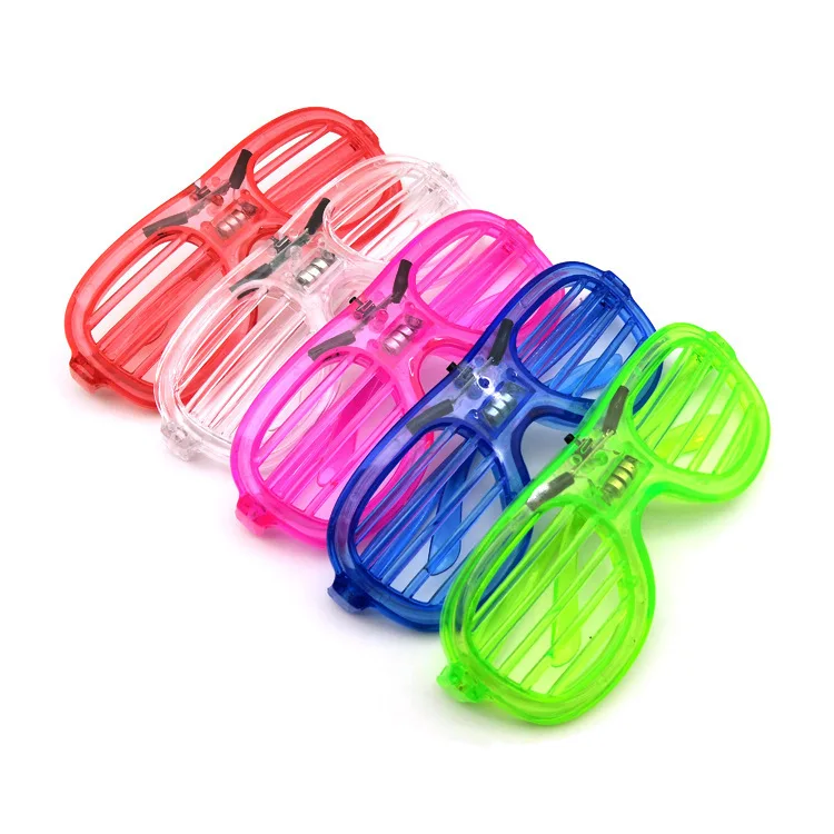 New Fashion Futuristic Luminous Dance Party Holiday Celebrity Led Light Up Glasses for party