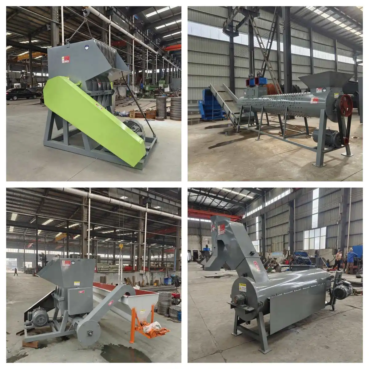 Easy To Operate PP PE PVC Soft Film Rigid Plastic Recycling Washing Line For Plastic Recycling One Year Warranty