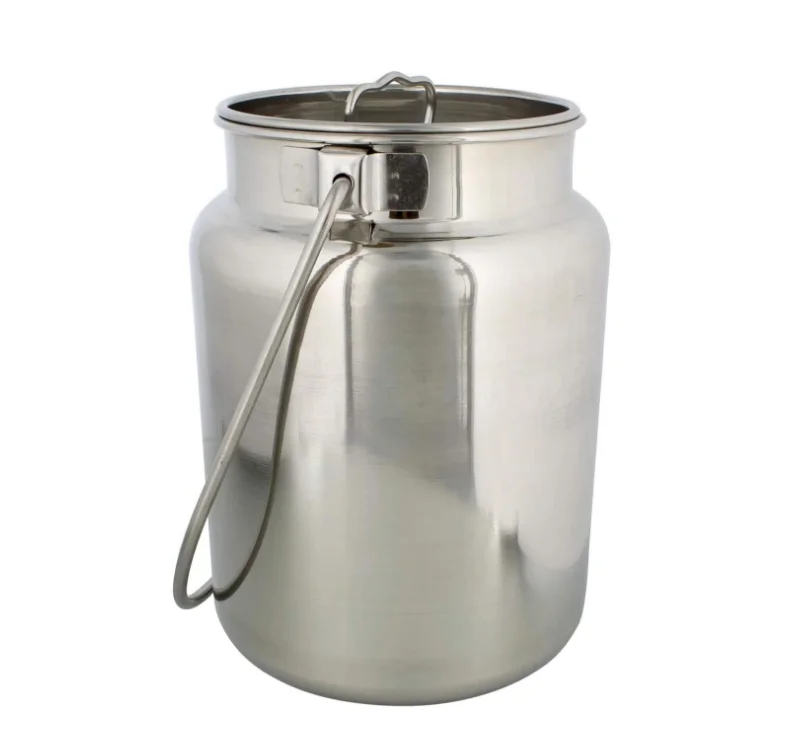 DF  Customized SUS 304 stainless steel Vintage style home kitchen storage can milk tank factory looking for cooperation