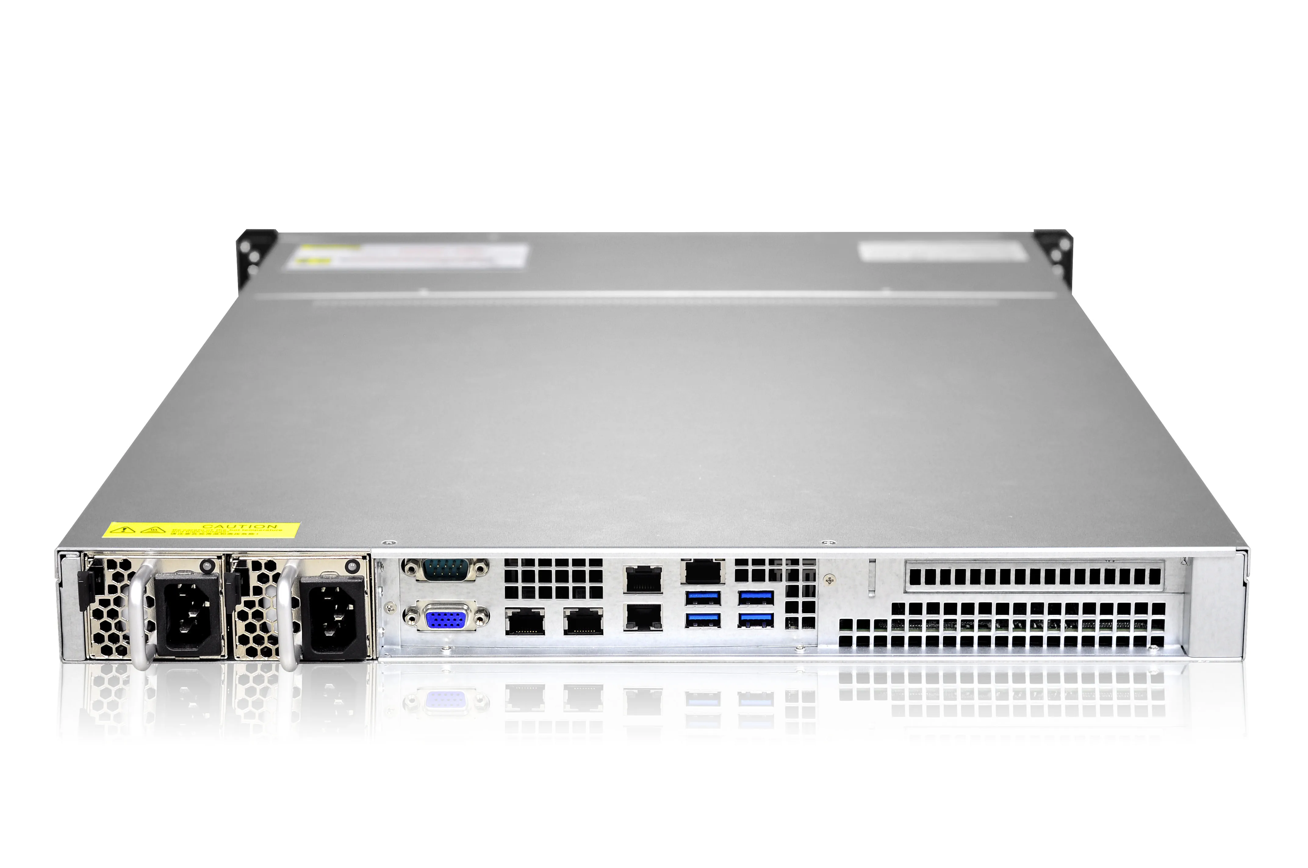 1U4 bays server case rackmount chassis with 670mm depth