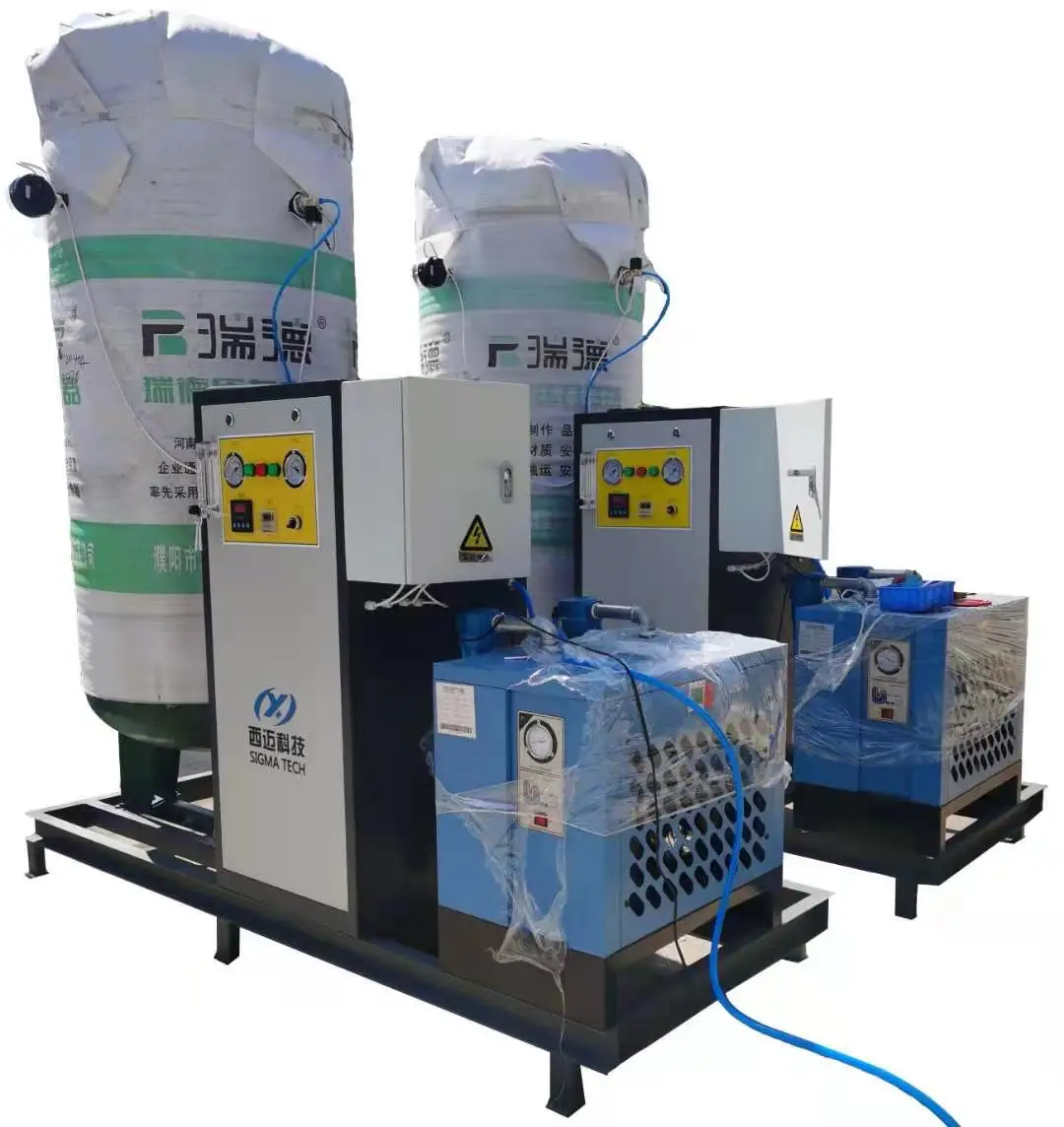 Customized lowest price  nitrogen generator for gas protection fire extinguisher nitrogen filling machine