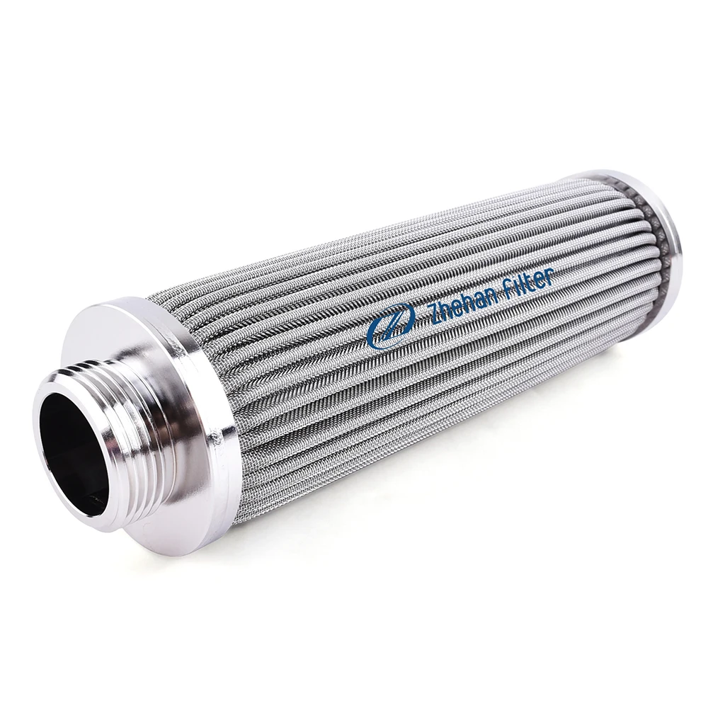 High quality stainless steel glue viscous liquid filter water Cartridge Breathable pilot pleated filter element