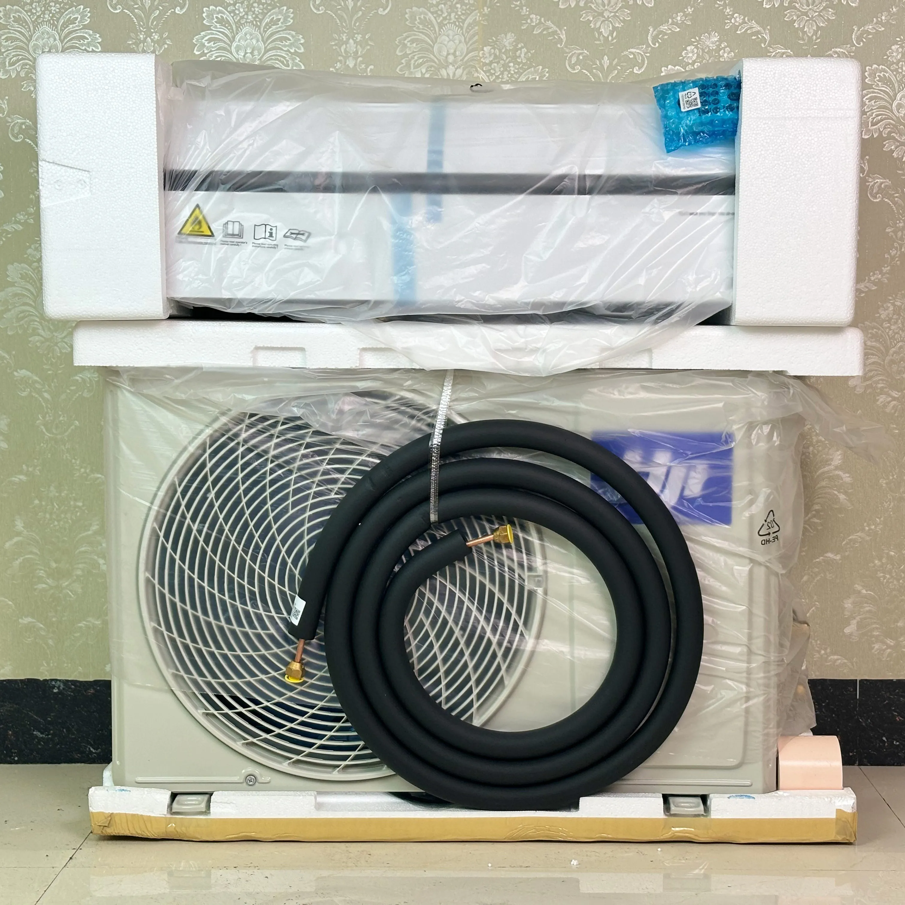 HJI AUX OEM 24000btu высококачественный Интеллектуальный разделенный кондиционер воздуха R32 двойной инвертор для быстрого охлаждения и энергосбережения