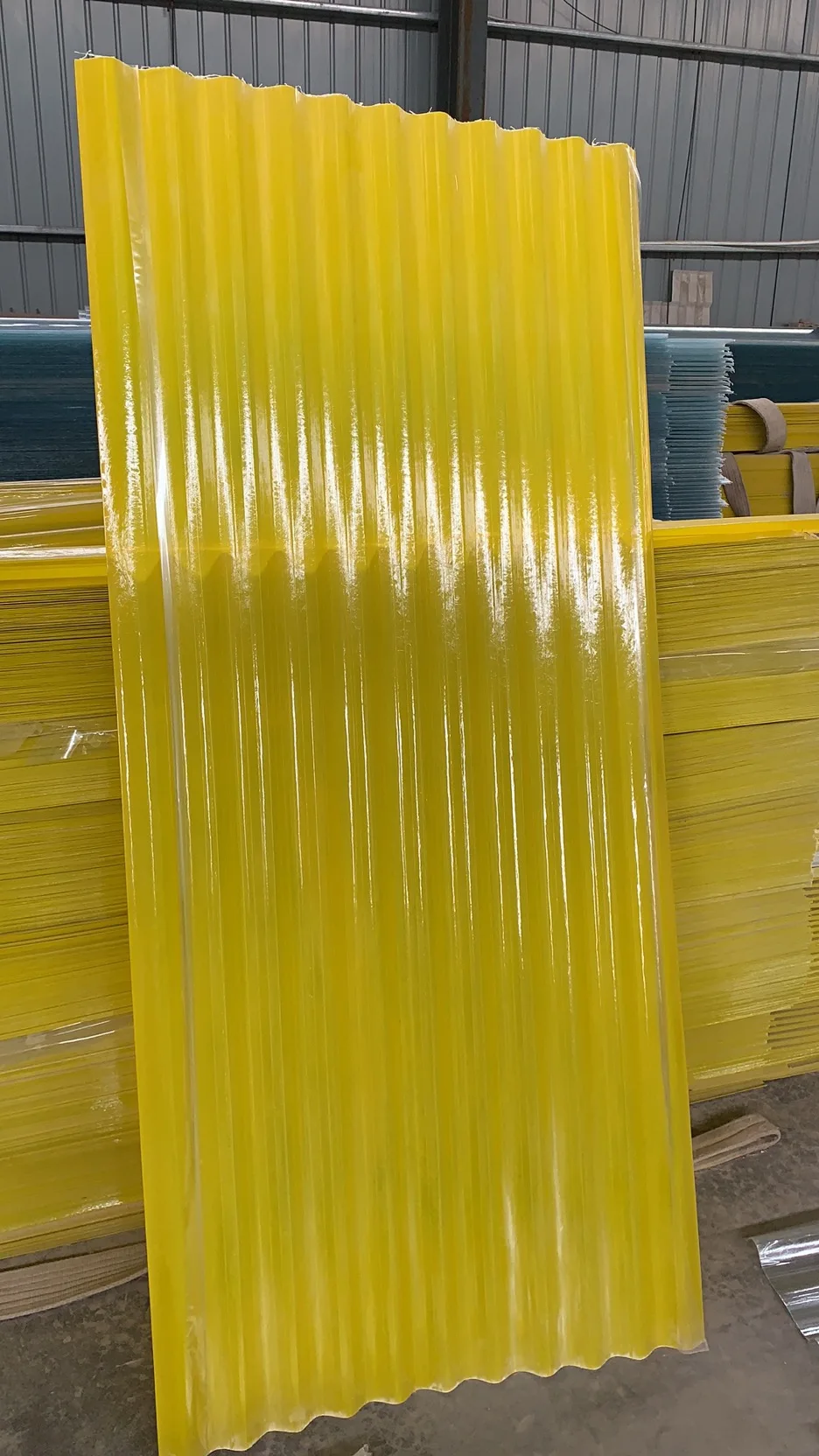 UV Protection transparent fiberglass composite plastic frp daylighting sheets