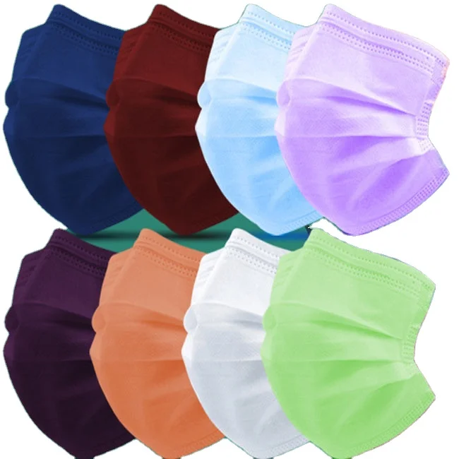 disposable adult family fabric cleaning air breathable fabric fashion facemask