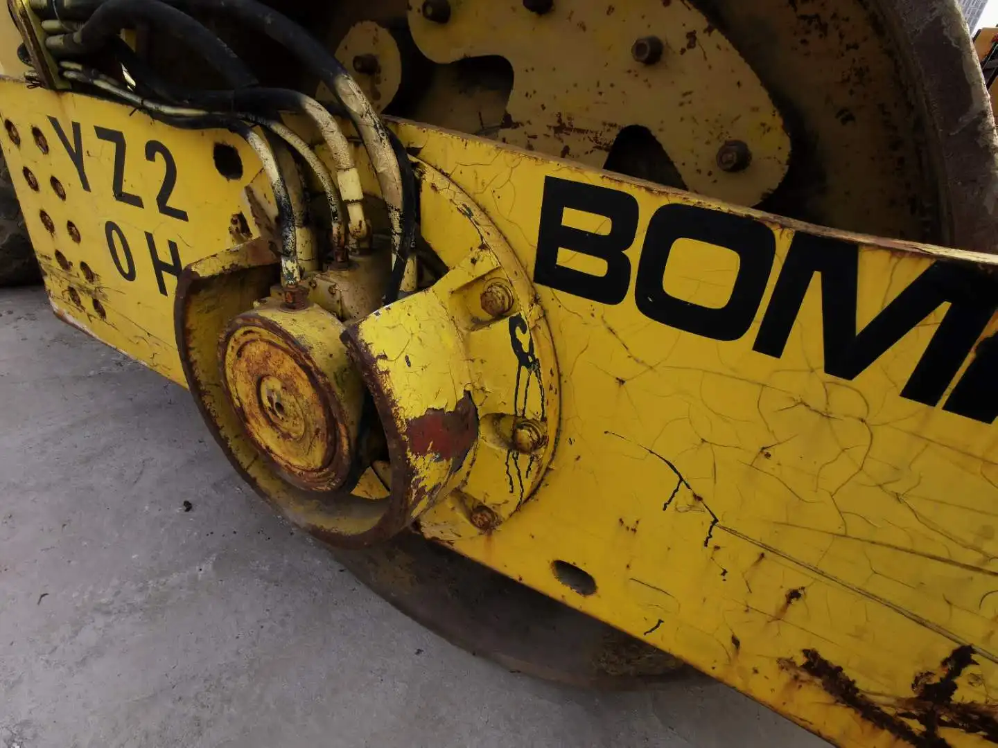 BW217D ROLLER USED BOMAG GERMANY VIBORATION ROLLER