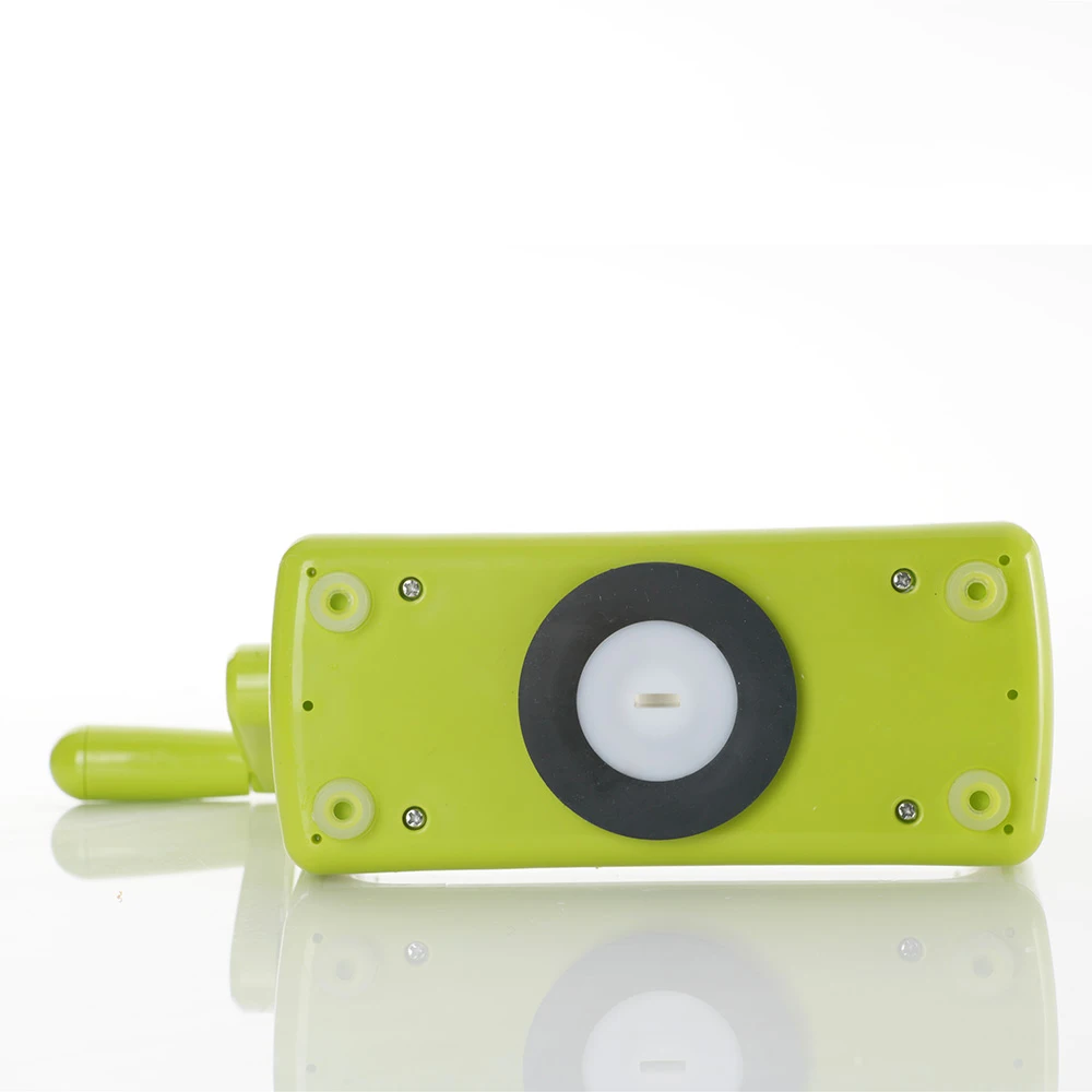 Plastic suction base ensures stability with container new design hand held spiralizer factory price spiral vegetable slicer