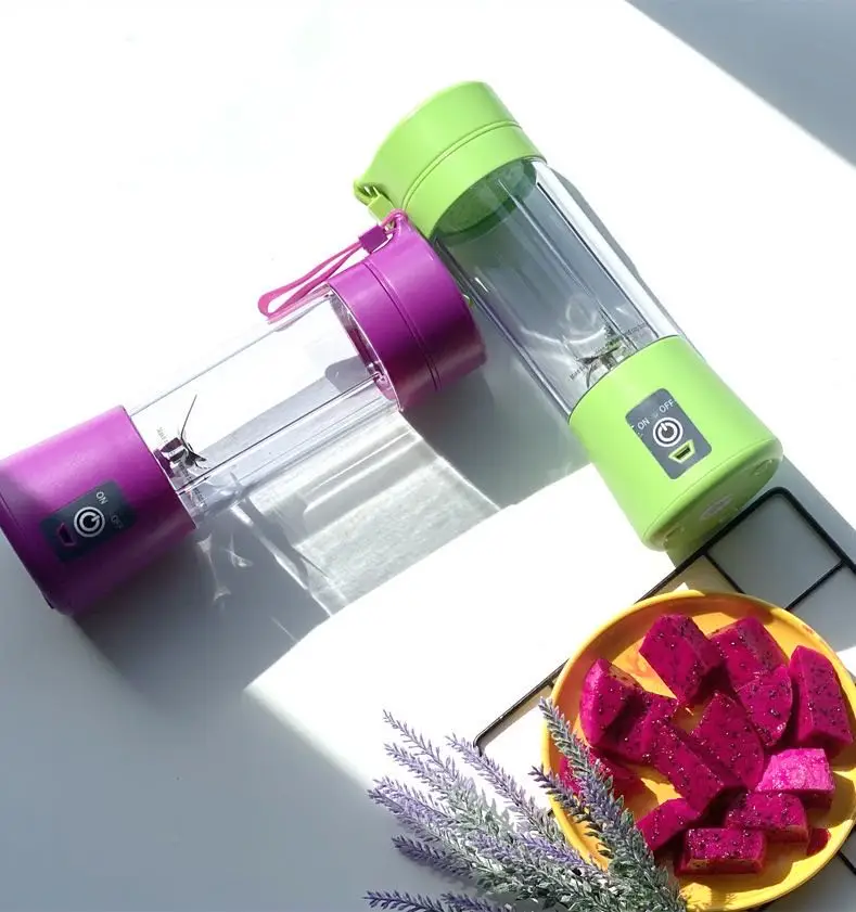  Перезаряжаемые мини электрические автоматические Usb портативные блендеры и соковыжималки для цитрусовых стаканчик миксер лезвие из нержавеющей