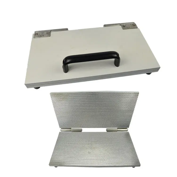 4.9/5.4mm Portable wax foundation sheet press beeswax foundation machine