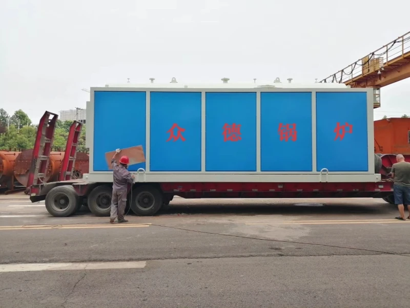 Szs Gas Oil Fuel Steam Water Tube Boiler