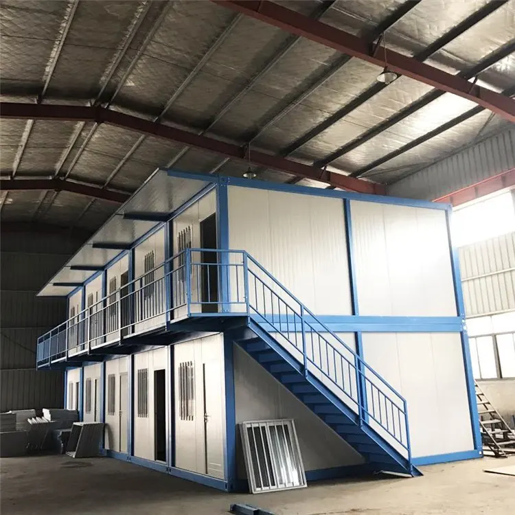 Low cost refugee camps small prefabricated house kits container hause paraguay cheap prefab homes for sale