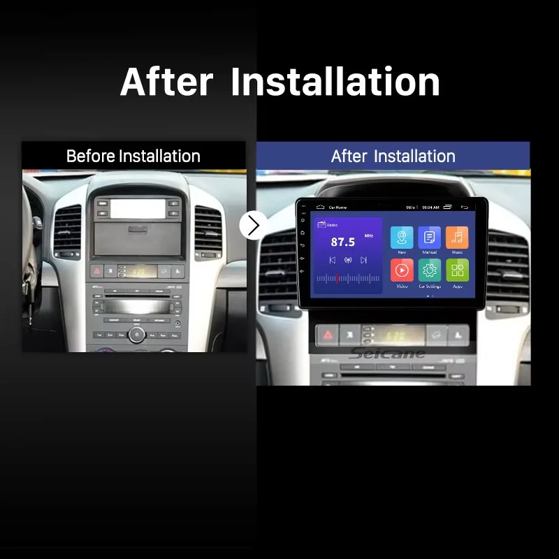 9 дюймов Android 11 0 GPS навигация радио магнитола для 2009-2012 CHEVROLET CAPTIVA Carplay головное устройство