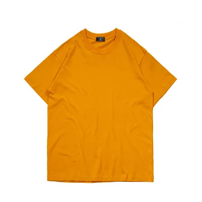  Wholesale multi color men t shirt printing blank plain shirts mens cotton oversized tshirt for