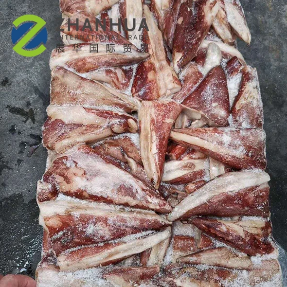 Squid Tail Meat BQF Raw Peru Giant Squid Tail