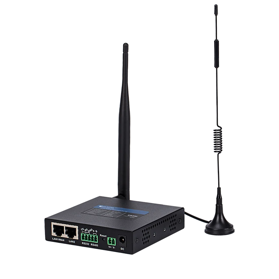 RS485 RS232 VPN OpenWRT Compact 4G LTE Industrial modem for SCADA systems