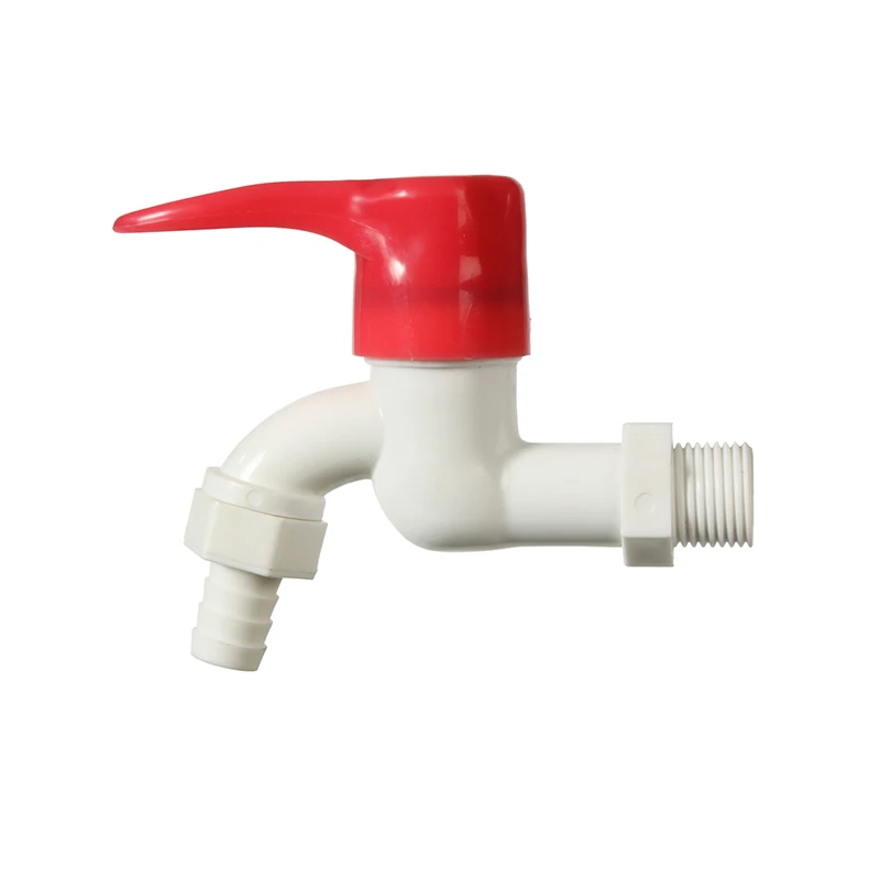 Plastic PP ABS faucet cold water faucet quick opening Blue brown yellow white green faucet