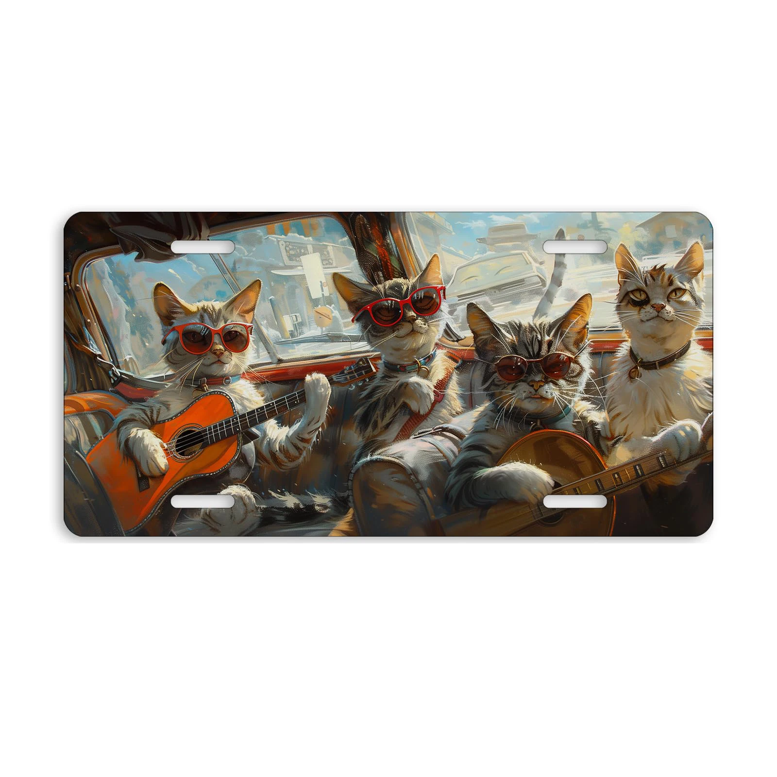 Factory Custom Design USA European Souvenir Metal Car License Plate Car Number Plate Car Plates