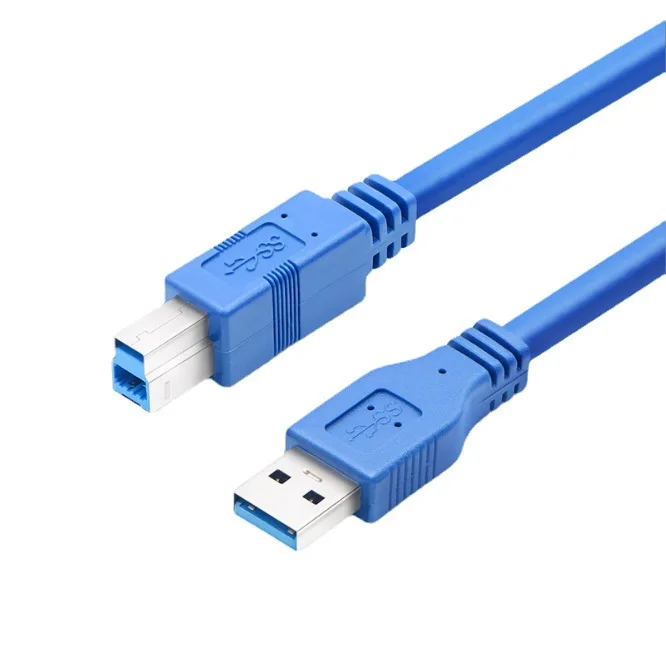 Wholesale Supper Speed USB 3.0 Printer Cable USB 3.0 AM to BM Cable Extension Wire Cord Line For HP Printer Device Accessories