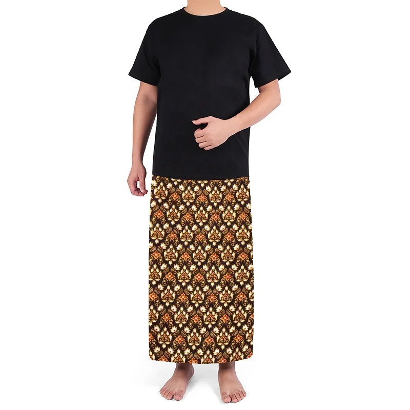 New Arrivals Wholesale Polyester Women Kain  Batik Sarong Sarung Baju Kurung Lungi For Men